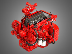 qsf 4 cylinder - diesel engine Modelo 3D
