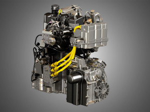 volkswagen - xl1 diesel-electric hybrid engine Model 3D