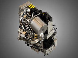 volkswagen - xl1 diesel-electric hybrid engine Model 3D