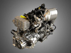 volkswagen - motor h&iacute;brido di&eacute;sel-el&eacute;ctrico xl1 Modelo 3D