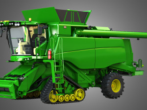 t560 hillmaster combine 3D Model