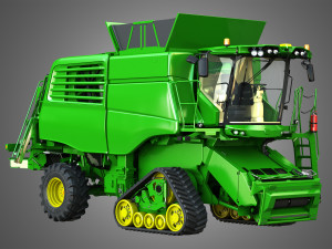 t560 hillmaster combine 3D Model