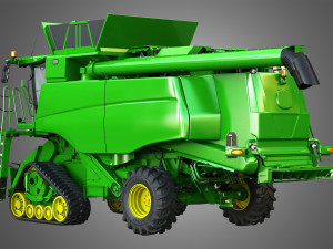 t560 hillmaster combine 3D Model
