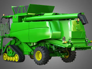 t560 hillmaster combine 3D Model