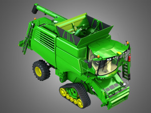 t560 hillmaster combine 3D Model