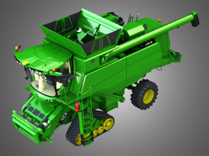 t560 hillmaster combine 3D Model