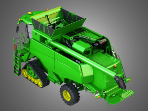 t560 hillmaster combine 3D Model