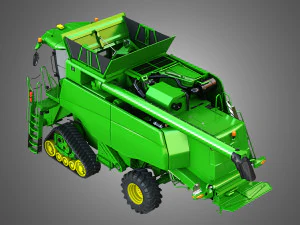 t560 hillmaster combine 3D Model