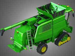 t560 hillmaster combine 3D Model