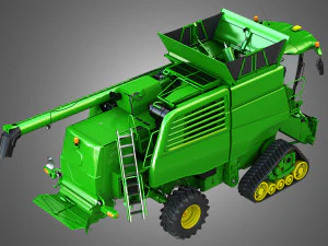 t560 hillmaster combine 3D Model