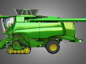 t560 hillmaster combine 3D Model
