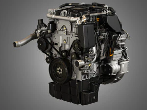 om934 medium duty engine - 4 cylinder diesel engine 3D Model