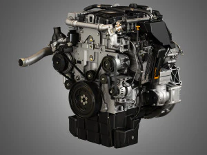 om934 medium duty engine - 4 cylinder diesel engine 3D Model