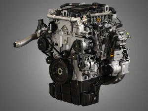 om934 medium duty engine - 4 cylinder diesel engine 3D Model