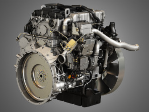 om934 medium duty engine - 4 cylinder diesel engine Modelo 3D