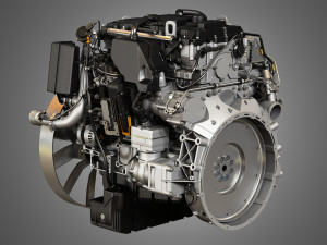 om934 medium duty engine - 4 cylinder diesel engine Modelo 3D