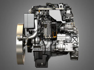 om934 medium duty engine - 4 cylinder diesel engine 3D Model