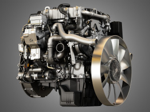 om934 medium duty engine - 4 cylinder diesel engine Modelo 3D