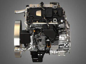om934 medium duty engine - 4 cylinder diesel engine 3D Model