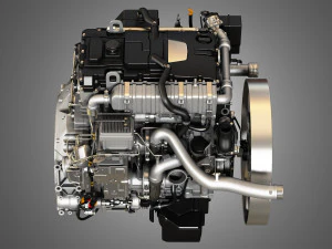 om934 medium duty engine - 4 cylinder diesel engine 3D Model