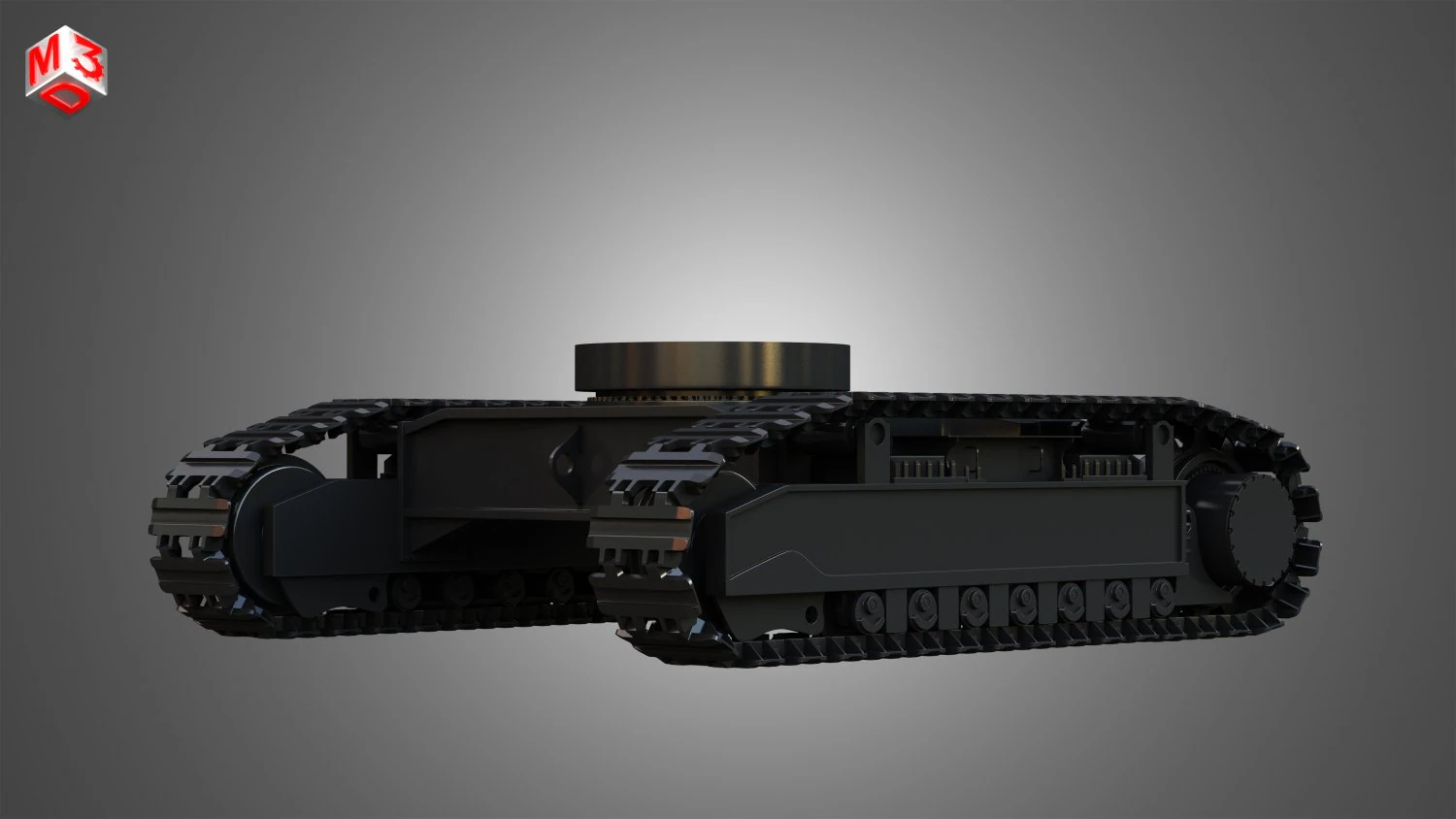 shovel mechanical tracks 3D Model .c4d .max .obj .3ds .fbx .stl .blend 