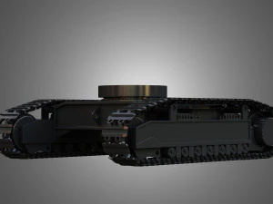 p&aacute; trilhas mec&acirc;nicas Modelo 3D