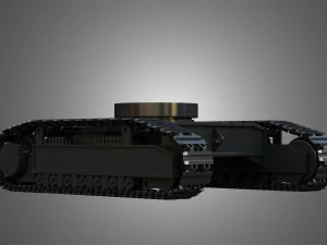 shovel mechanical tracks 3D Model