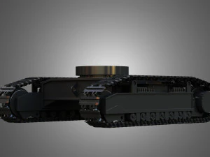 shovel mechanical tracks 3D Model