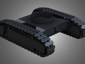 shovel mechanical tracks 3D Model