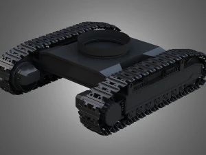 shovel mechanical tracks 3D Model