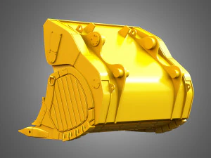 excavator bucket 3D Model