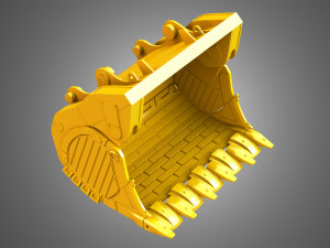 excavator bucket 3D Model