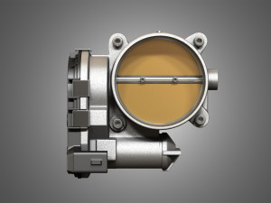 electronic throttle body Modelo 3D