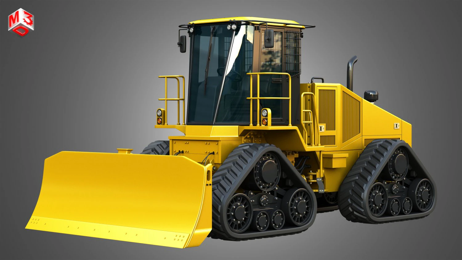 764 escavadora de alta velocidade Modelo 3D .c4d .max .obj .3ds .fbx .stl .blend 