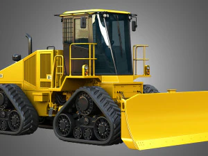 764 escavadora de alta velocidade Modelo 3D
