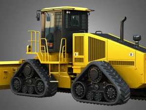 764 escavadora de alta velocidade Modelo 3D