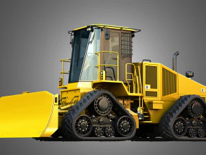 764 escavadora de alta velocidade Modelo 3D