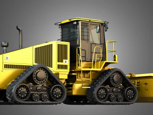 764 escavadora de alta velocidade Modelo 3D