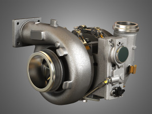 turbocharger - diesel engine 3D Model