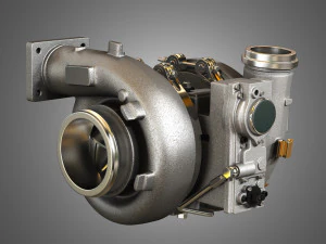 turbocharger - diesel engine 3D Model