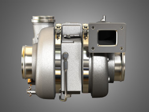 turbocharger - diesel engine 3D Model