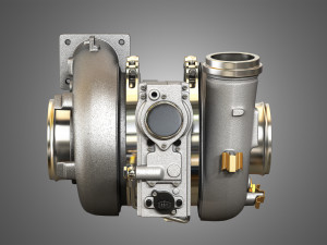 turbocharger - diesel engine 3D Model