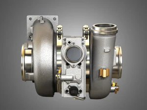 turbocharger - diesel engine 3D Model