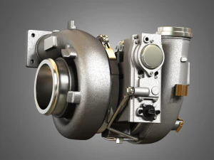 turbocharger - diesel engine 3D Model