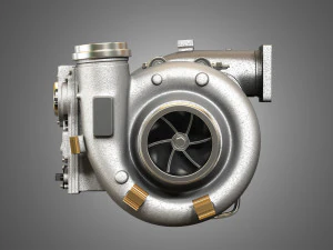 turbocharger - diesel engine 3D Model