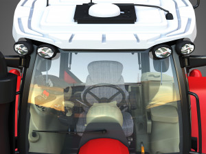 massey ferguson -7719 tractor 3D-Modell