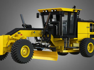 870ggp- 그레이더 3D 모델