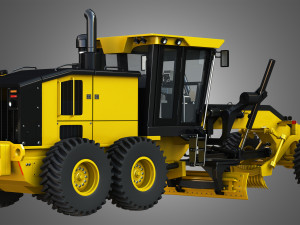 870ggp- grader 3D Модель