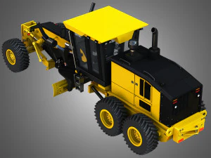 870ggp- grader 3D Model