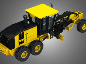 870ggp- grader 3D Модель